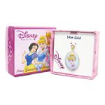Childs Cinderella Porcelain Charm. 14K Yellow Gold