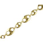 Jewel America Casted Mariner Bracelet. 10K Yellow Gold