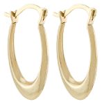 14K Gold Hoop Earrings