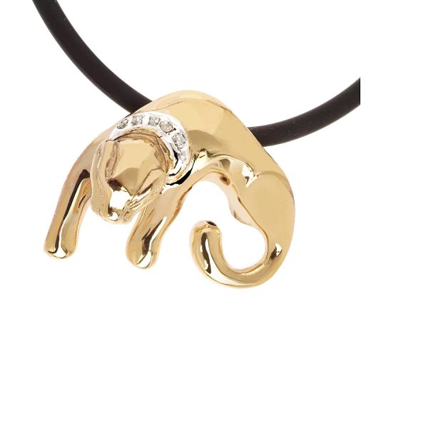 Jewelry For Trees Diamond Fascination Leopard Slide Pendant