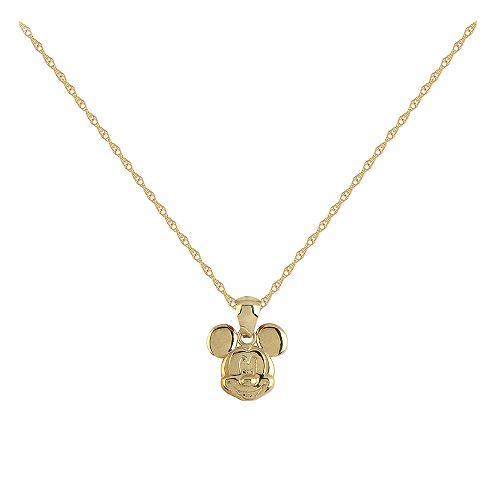 Mickey Mouse Collectibles 10K Gold Mickey Mouse Pendant