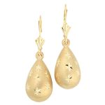 14K Gold Dangle Earrings
