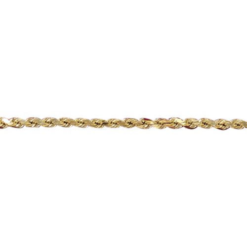 14K Yellow Gold Rope Chain