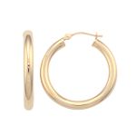14K Gold Hoop Earrings
