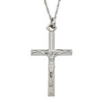 The Colibri Group Large Crucifix Pendant. Sterling Silver