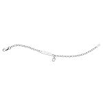 Darling Diamonds Diamond Accent ID Bracelet. Sterling Silver