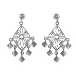 Chandelier Drop Earring in Sterling Silver