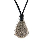 14K Drusey pendant