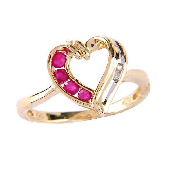 10K Ruby ring