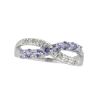 Tanzanite and Diamond Accent Ring