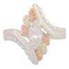 Tricolor Sterling Silver Ladies