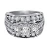 4 ct. tw.* Diamond 3-Station Center Bridal Set. 14K White Gold