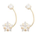 10Kt Shooting Star CZ Stud