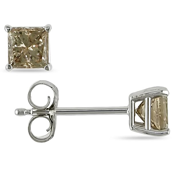 1/2 ct. t.w. Diamond Stud Earrings in 10K White Gold