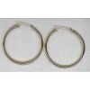 Round High Polished Hoop Earrings 14k Yellow Gold