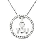 1/4Ct Diamond Circle 