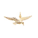 Quality Gold 14k Yellow Gold Bird Charm