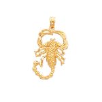 14K Yellow Gold Scorpion Charm - C2383 price decreased by 60%