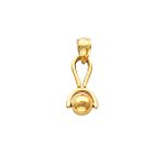 Quality Gold 14k Yellow Gold 3 Dimensional Baby... by Quality Gold