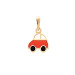 Quality Gold 14k Yellow Gold Enameled Car Charm by Quality Gold