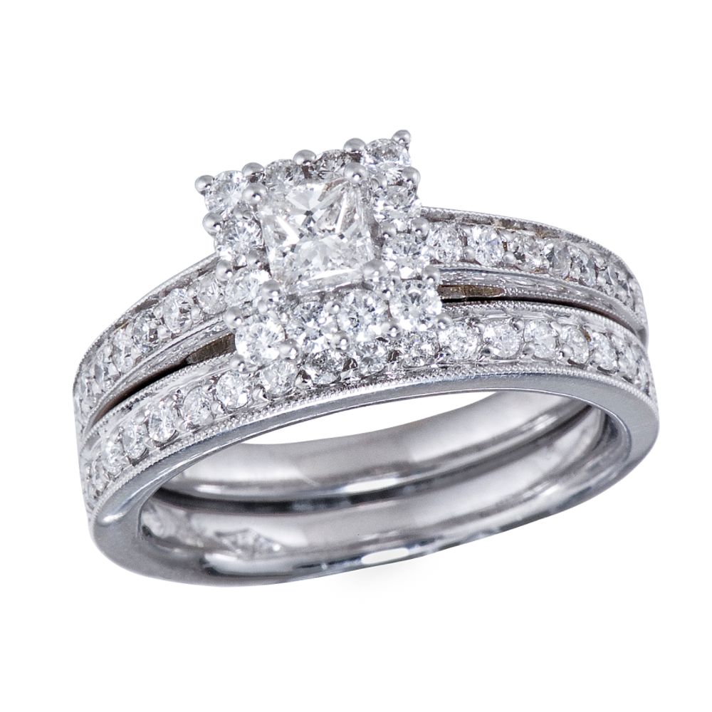 Sears trio wedding ring sets