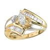14K Diamond Ring