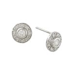 Ambras 1/2 ct. tw.* Diamond Earrings. 10k White Gold