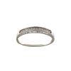 Diamond "I Love You" Ring. 10k White Gold