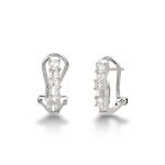 .40 Cttw Hi I1I2 Diamond 14K White Gold Fashion Earrings