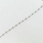 1/2 ct. tw. Diamond Bracelet. 10Kt White Gold