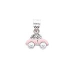 Quality Gold 14k White Gold .01ct Diamond Pink... by Quality Gold