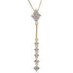 .10Ct Dia Shp Multi Drp On Ba