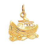 Click here to buy Quality Gold 14k Yellow Gold Noah's Ark Charm by Quality Gold.