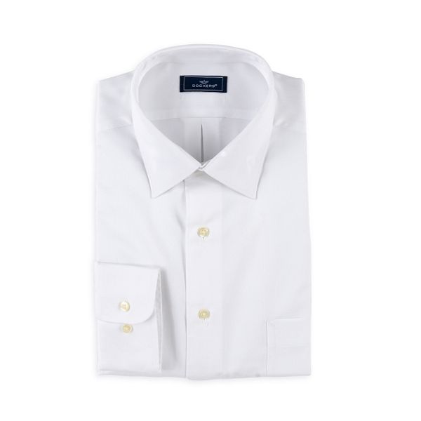 Dockers Long Sleeve 100% Cotton Solid Dress Shirt