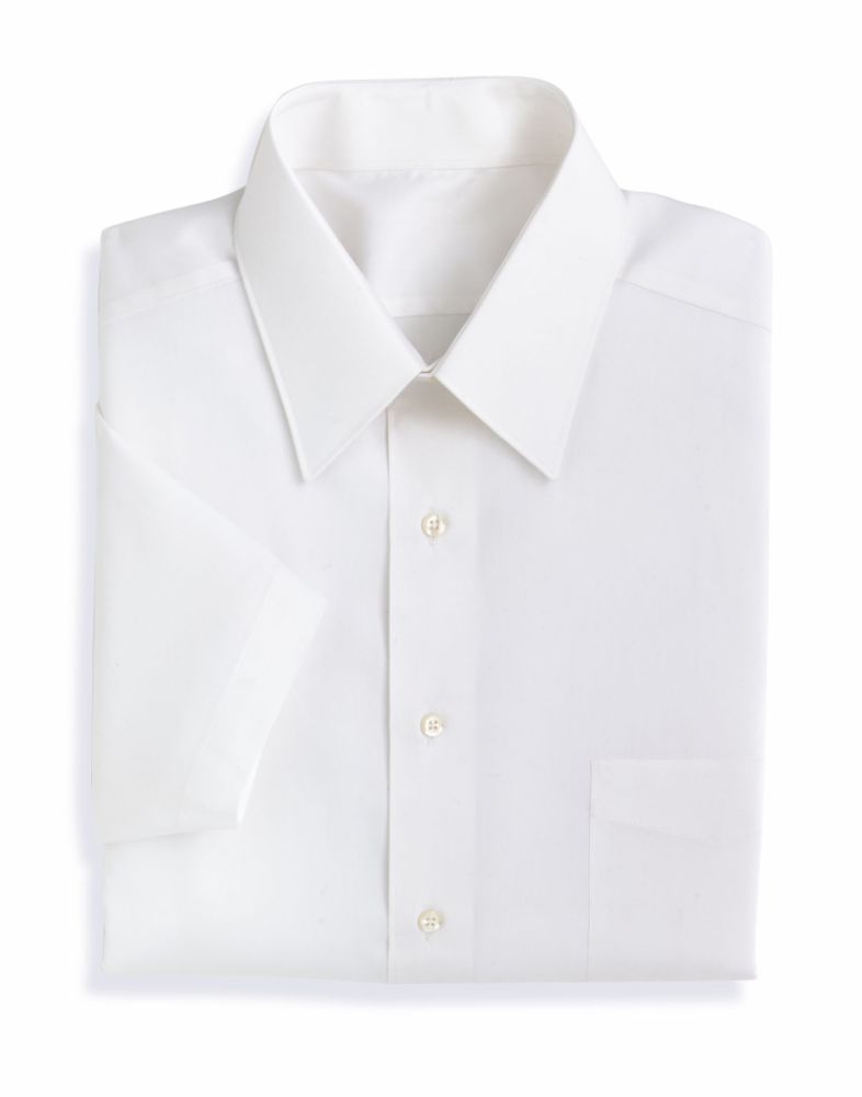 David Taylor Short Sleeve Performance Dress Shirt