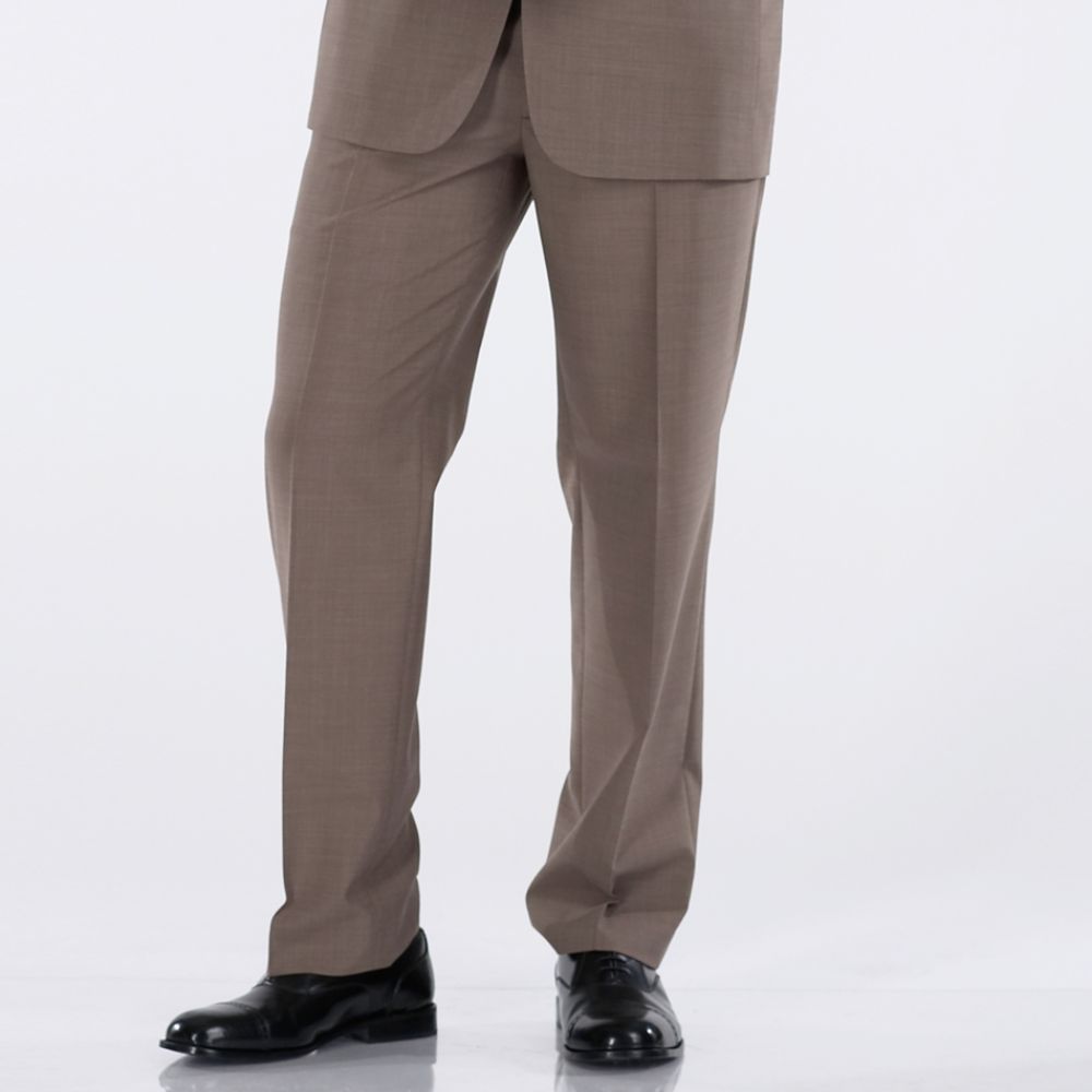 Covington Perfect Suit - Poly Wool Blend Suit Pant, Tan