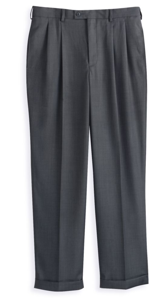 John Henry Gaberdine Dress Pants - Pleated
