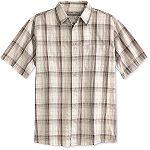 Eco Green Brown Plaid Sport Shirt