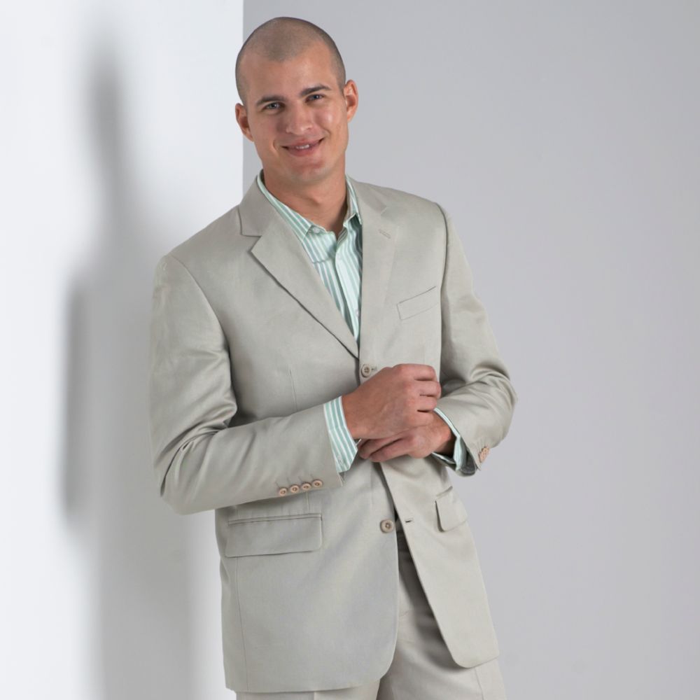Structure Linen/Cotton Sport Coat