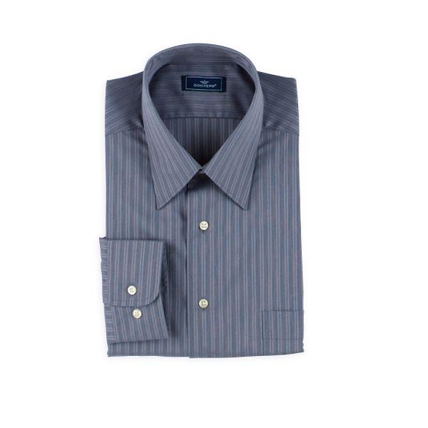Dockers Long Sleeve Fitted Check Dress Shirt