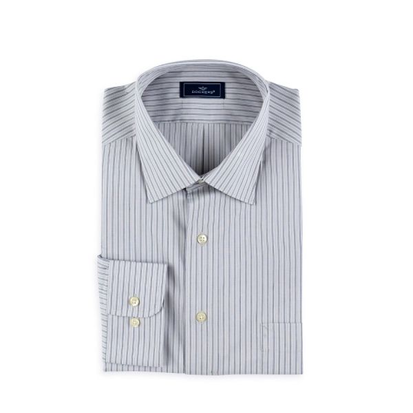 Dockers Long Sleeve 100% Cotton Stripe Dress Shirt