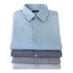 Arrow Long Sleeve Fitted Stripe Broadcloth Dress Shirt