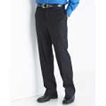 Covington Perfect Pant - Poly Wool Flat Front