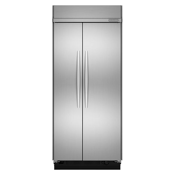 KitchenAid 21.1 cu. ft. Non-Dispensing Side-by-Side Refrigerator - KSSC36FT