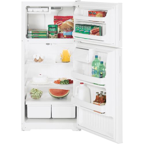 GE 15.7 cu. ft Top Freezer Refrigerator - GTR16BBSR Best Price
