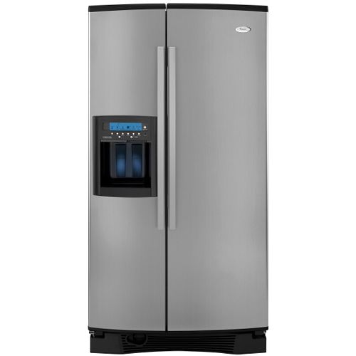 Whirlpool Gold 25.6 cu. ft. Side-by-Side Refrigerators w/ In-Door-Ice and Quick Ice - GS6NHAX Best Price