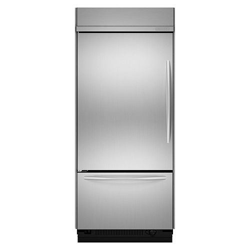 KitchenAid 20.5 cu. ft. Built-In Bottom Freezer Refrigerator (KBLC36FT) by 