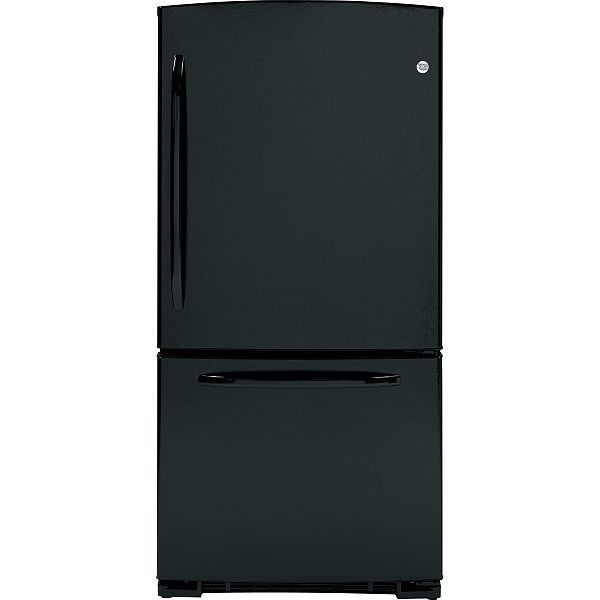 GE Black 20.3 cu. ft. Bottom Freezer Refrigerator (GBSC0HBX)