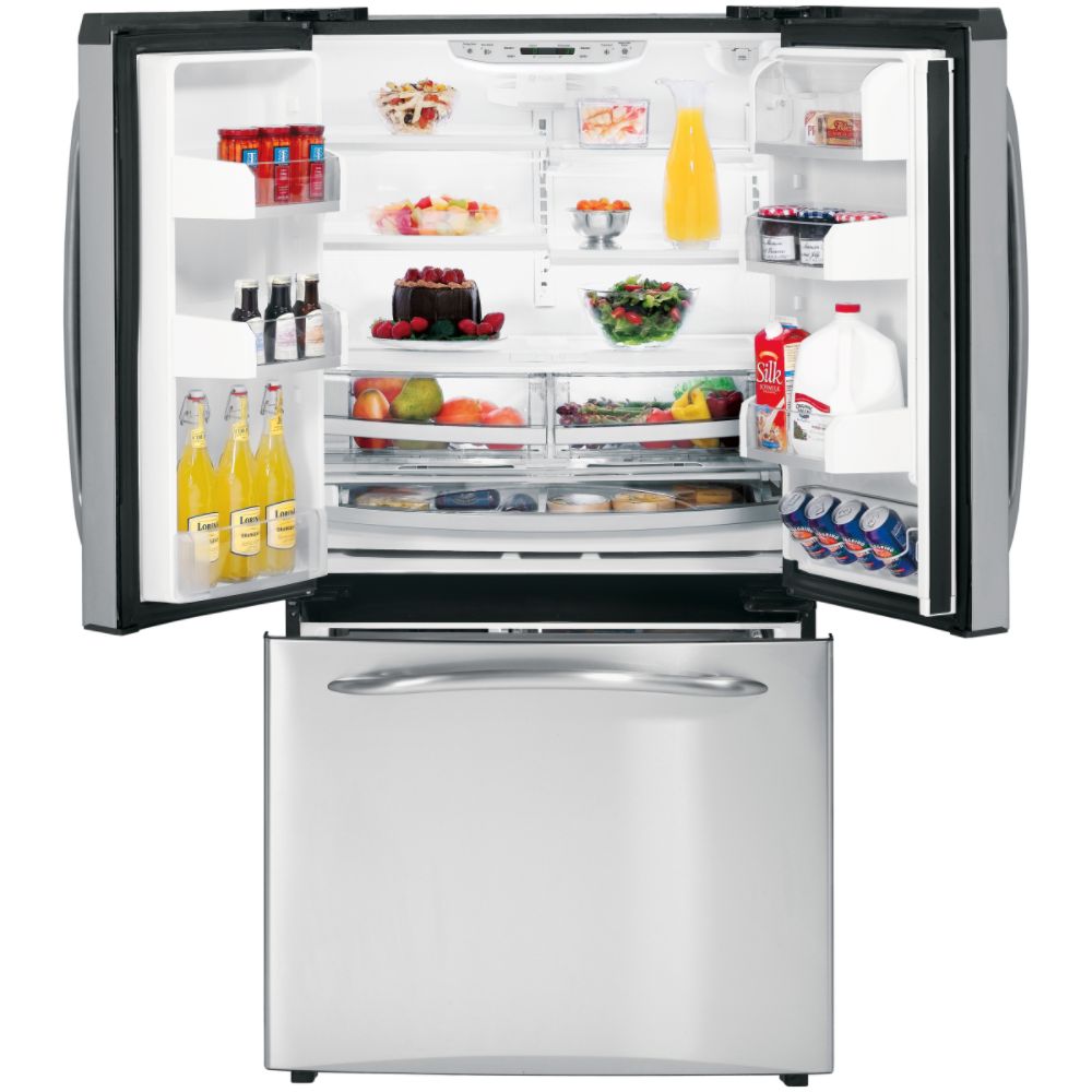 GE Profile 25.1 cu. ft. Bottom Freezer Refrigerator w/ Factory-Installed Icemaker
