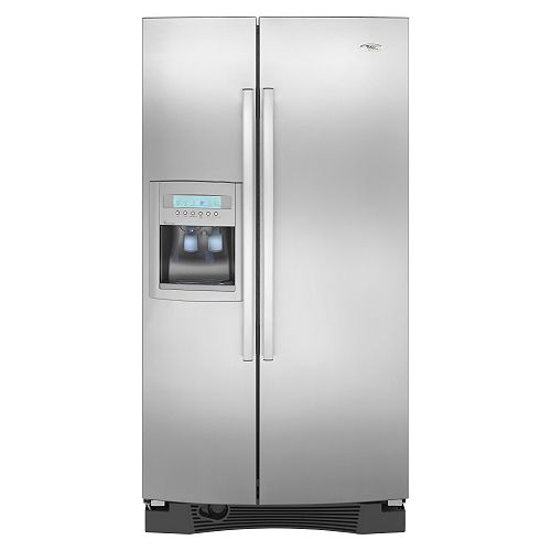 Whirlpool Gold 25.6 cu. ft. Side-by-Side Refrigerator with In-Door-Ice Plus - GS5VHAXW Best Price